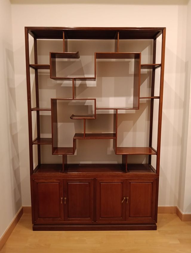 Separador Estantería Madera Noble Vietnamita