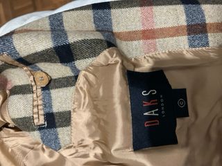 Giacca Lana Dark London Beige Multicolor