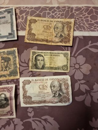 Lote Billetes Pesetas Españolas
