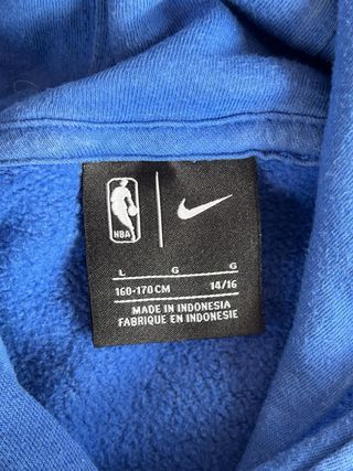 Sudadera Nike vintage NBA azul Talla L 14-16 años