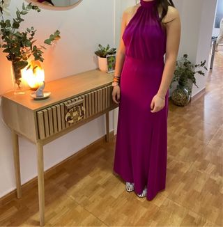 Vestido largo fiesta Green Coast