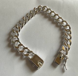 Bracciale Uomo Argento 925 Largo 10 mm