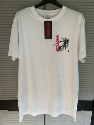 T-shirt Metal Gear Solid XL Bianca Nuova