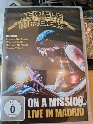 DVD Michael Schenker's Temple of Rock - Live in Ma
