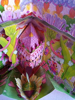 El palacio de las hadas, cuento pop Up desplegable