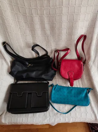 Lote expositor dedales, bolsos y portavelas