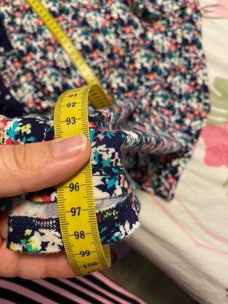 Vestido estampado floral azul