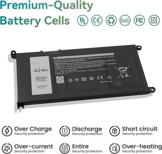 ✨ - K KYUER 42Wh YRDD6 Batería para DELL Inspiron
