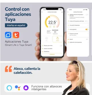 Termostato WiFi /RF inteligente Caldera Digital Ex