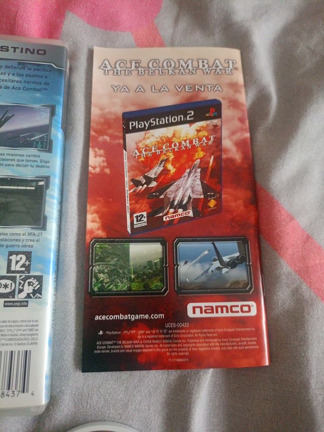 Ace Combat X psp