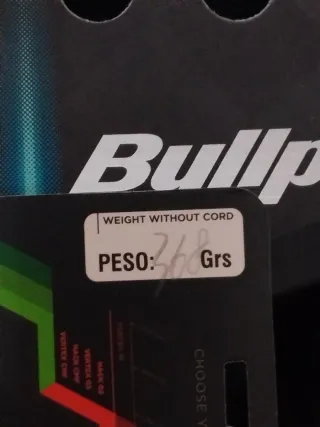 Bullpadel Hack 03 CTR Padel Pala +Funda a ESTRENAR