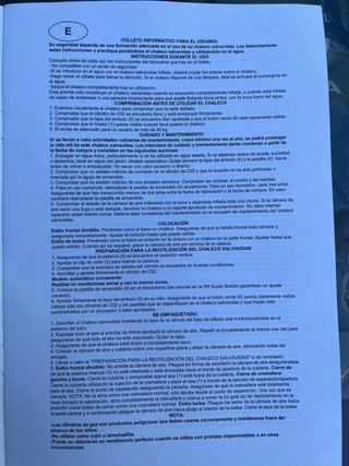 Chaleco Salvavidas 150N