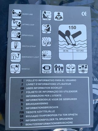 Chaleco Salvavidas 150N