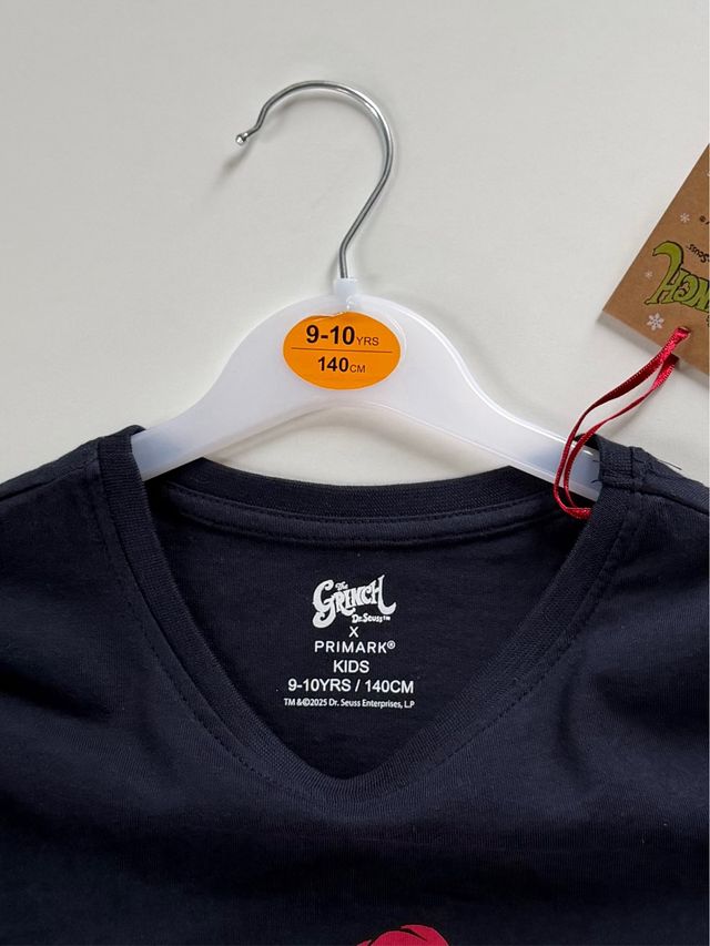 Pigiama 9 10 anni 140 cm grinch natalizio bambino 