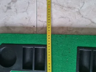 Tapete de Póker Plegable Verde