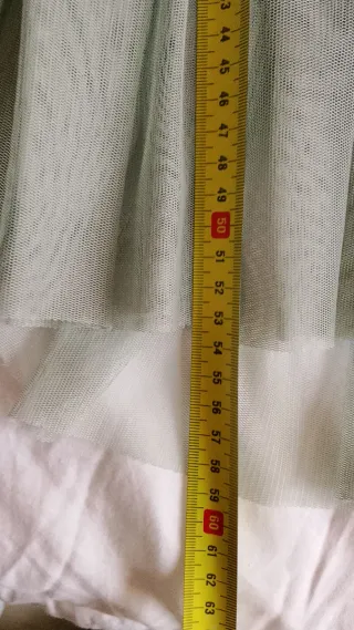 Camiseta gasa volantes mujer talla única