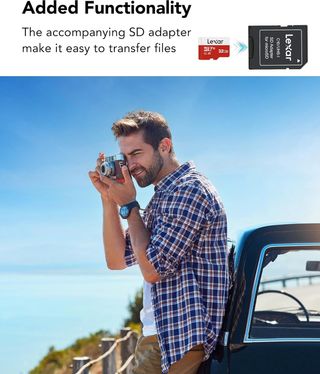 ✨ - Lexar Tarjeta Micro SD 32 GB, 5 Paquetes, hast