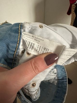 Shorts Zuiki Denim Borchi Borchi