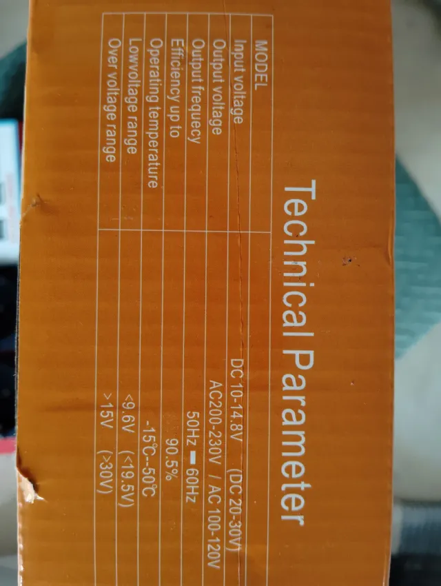 Inverter solare o alimentatore 4000w