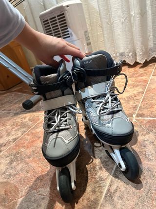Patines en línea como nuevos talla ajustable
