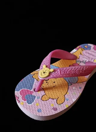 Havaianas Winnie Pooh Rosa Tam 22