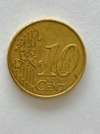 Moneda 10 céntimos Francia 1999