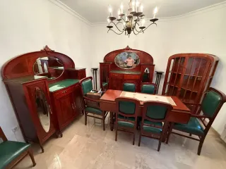 Vitrinas  Art Nouveau Madera y Cristal