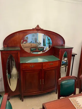 Vitrinas  Art Nouveau Madera y Cristal