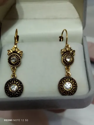 Pendientes Vintage Chapado Oro