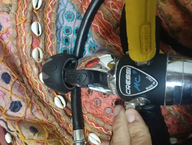 Pack regulador, ordenador y chaleco buceo