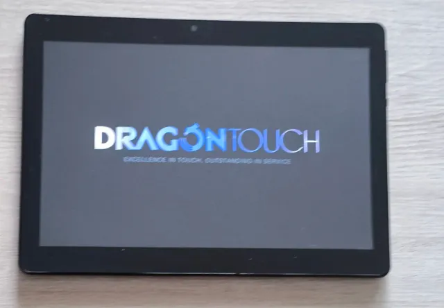 Tablet Dragon Touch Negra/Plateada