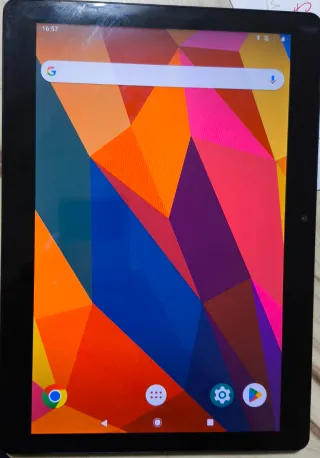 Tablet Dragon Touch Negra/Plateada