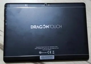 Tablet Dragon Touch Negra/Plateada