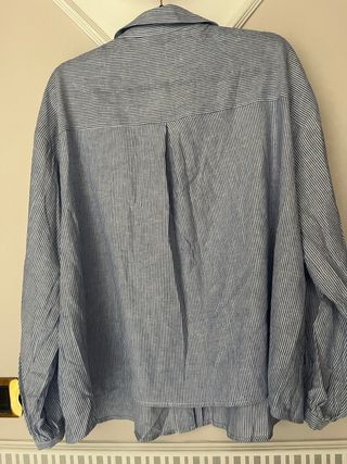 Camicia Zara righe blu XL - Nuova con cartellino