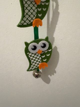 Gufi portafortuna da appendere idea regalo