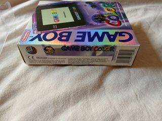 Nintendo Game Boy Color Morado Transparente