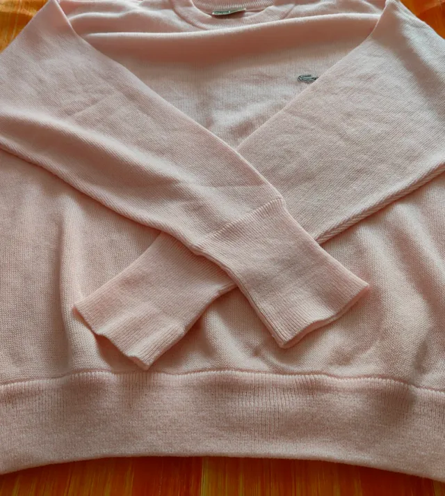 Jersey Lacoste Rosa Claro Talla L