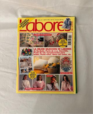 4 revistas LABORES DEL HOGAR