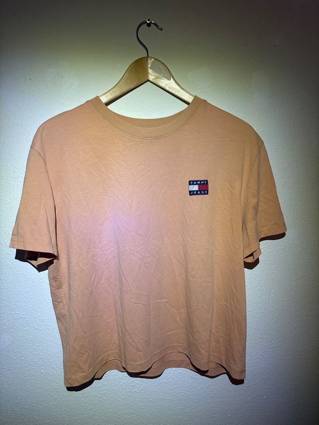 Camiseta Tommy Jeans Naranja Talla M