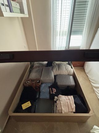 Canapé abatible 135x190cm madera