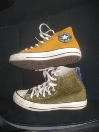 Converse All Star Verde y Amarillo