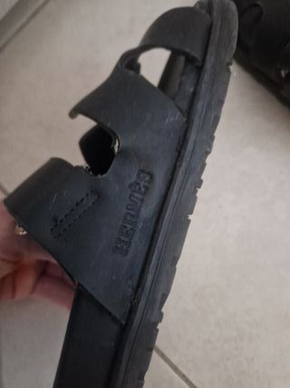 Chanclas Hermes Negras