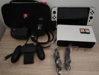 Nintendo Switch OLED Blanca