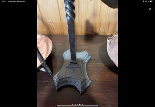 Balanza antigua de metal