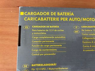Cargador Batería Coche/Moto Tronic T4X