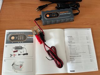 Cargador Batería Coche/Moto Tronic T4X