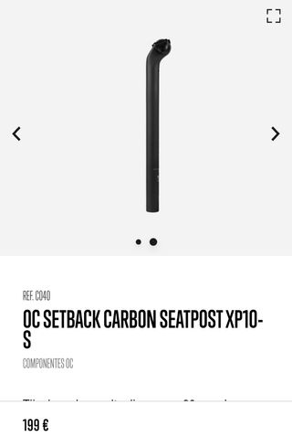 Tija Orbea OC Setback Carbon XP10-S