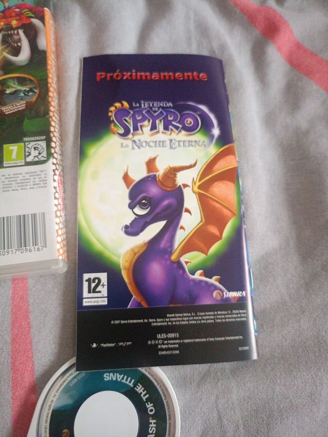 Crash lucha de titanes PSP