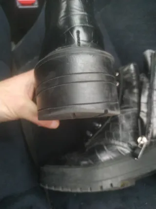 Botas Stradivarius Mujer Negras