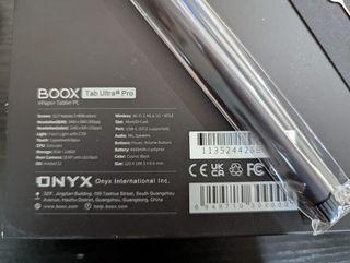 ✨ - Onyx Boox eBook Ultra C Pro Negro Sí 10,3" 128